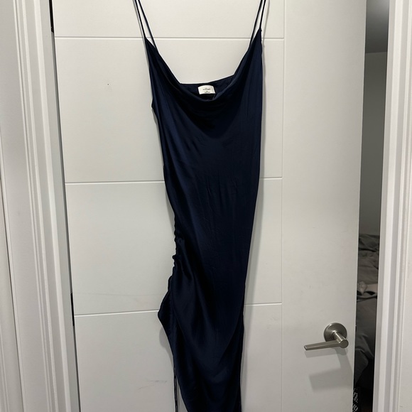Gorgeous deep navy blue dress. Worn once. - Picture 3 of 5